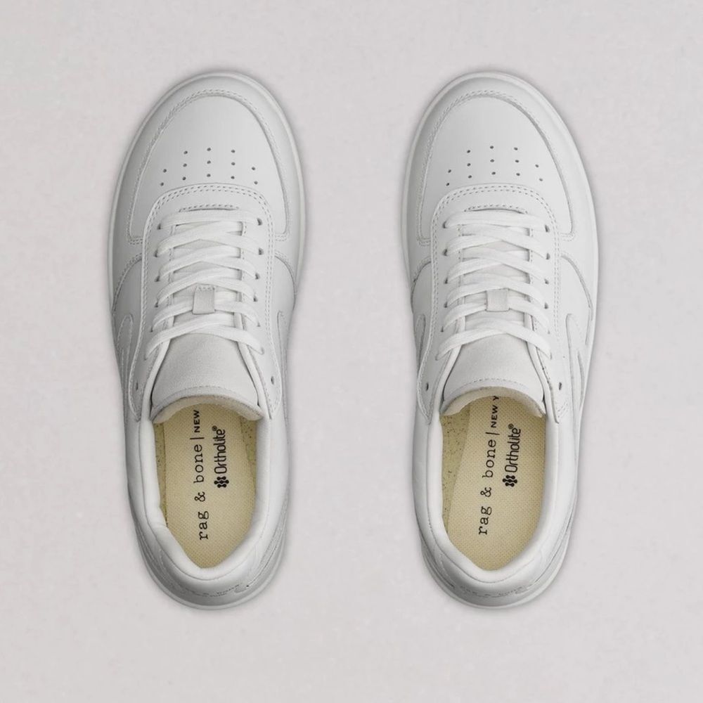 Rag & Bone Retro Court Leather Sneaker Size 40 - Picture 3 of 5